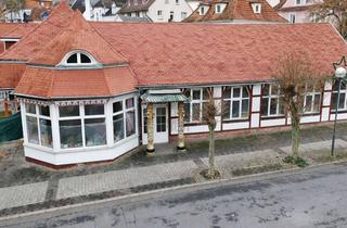 Gewerbeimmobilie mieten in 36364 Bad Salzschlirf, PERFEKT FÜR KONZEPTE, DIE AUFFALLEN WOLLEN - EIN ORT, DER IM GEDÄCHNIS BLEIBT: HISTORISCHE ARCHITEKT