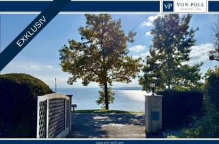 Haus kaufen in 88709 Hagnau, Landhaus am Bodensee: Weiträumiges Anwesen mit unmittelbarem Seezugang - Sicht auf See & Alpen