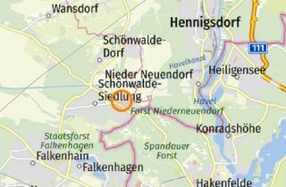 Haus kaufen in 14621 Schönwalde-Glien, IMMOBERLIN.DE - Interessanter Rohbau in sehr angenehmer Lage beim Berliner Stadtrand