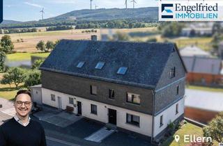 Bauernhaus kaufen in 55497 Ellern, Großzügiges Zweifamilienhaus mit Ausblick auf weitläufigem Grundstück mit Nebengebäuden