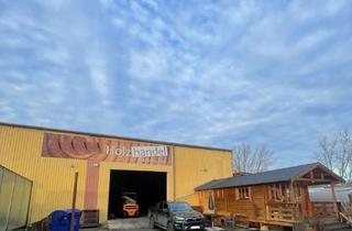 Gewerbeimmobilie mieten in Märkische Str. 65, 15806 Zossen, Große Lagerhalle & ca. 1300 m2 Freifläche, ebenerdig, befahrbar