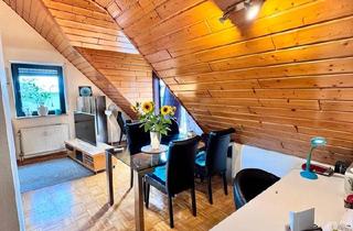 Wohnung kaufen in 68542 Heddesheim, Heddesheim - Zwei Zimmer-Dachgeschosswohnung teilsaniert 56 qm
