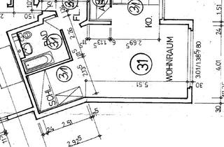 Wohnung mieten in Bismarckstraße 10a, 32049 Herford, Zentrumsnahe 1-Zimmer Wohnung im 4. OG mit Aufzug in Herford