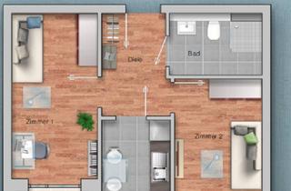 Wohnung mieten in Ludwig-Erhard-Allee 10, 76131 Oststadt, studenten-home - Stilvolle, neuwertige 2-Zimmer-Wohnung mit 2 Balkon und EBK in Karlsruhe