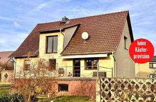 Einfamilienhaus kaufen in 16307 Tantow, Tantow - HORN IMMOBILIEN ++ Einfamilienhaus in Tantow mit Einbauküche, Garage und großem Grundstück