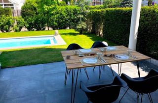 Wohnung mieten in Weinbergstr., 79576 Weil am Rhein, exklusive 3,5 Zi-Wohnung möbliert mit eigenem Pool, Sauna und Garten