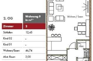 Wohnung mieten in Nürnberger Str., 86609 Donauwörth, Barrierefreie exklusiv ausgestattete 2-Zimmer-Wohnung in Donauwörth mit Balkon