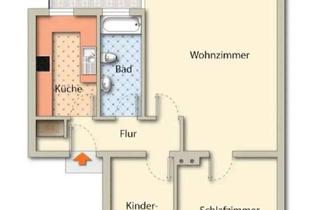 Wohnung mieten in Heerstraße 388, 13593 Staaken, Helle 2,5-Zimmer Dachgeschosswohnung in Berlin-Staaken (Spandau)