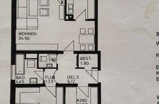 Wohnung mieten in Augsburger Straße 29a, 86343 Königsbrunn, Gepflegte 3-Zimmer-Wohnung mit Balkon im 4. OG in Königsbrunn