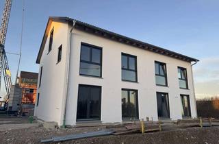 Doppelhaushälfte kaufen in 86830 Schwabmünchen, Prov.frei., NEUBAU Doppelhaushälfte , Ziegelmassiv, Keller, Garage, Stellplatz,
