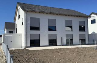 Doppelhaushälfte kaufen in 86830 Schwabmünchen, NEUBAU **BEZUGSFERTIG**Doppelhaushälfte mit Keller , Ziegelmassiv, Prov.frei, Garage, Stellplatz,