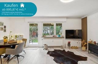 Wohnung kaufen in 60528 Frankfurt, ++ Schmuckstück zentral in Niederrad: Geschmackvolle 2-Zimmer-Wohnung mit Terrasse und Garten ++