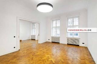Gewerbeimmobilie kaufen in Kurfürstendamm, 10709 Wilmersdorf, IMMOBERLIN.DE - Generös in Toplage! Perfekte Altbauwohnung mit Gewerbezulassung beim Kurfürstendamm