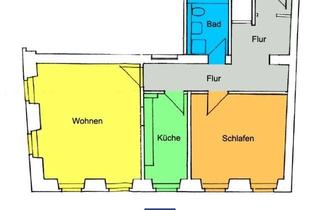 Wohnung mieten in 01662 Meißen, Charmante 2-Zimmerwohnung mit Traumblick und perfekter Raumaufteilung!