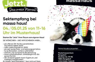 Haus kaufen in 15936 Dahme, Jetzt dein massa-Moment! Musterhaus-Event am 03. & 04.01.2026 in Rangsdorf