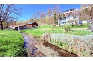 Grundstück zu kaufen in 84453 Mühldorf, ... AIGNER - seltenes Baugrundstück mit Bachlauf auch für mehrere Parteien mit Fernblick ...