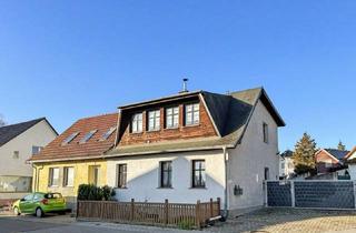 Doppelhaushälfte kaufen in 14797 Kloster Lehnin, Doppelhaushälfte mit 4 Zimmern, sonniger Dachterrasse und großer Werkstatt in Lehnin