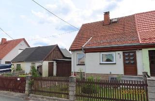 Doppelhaushälfte kaufen in 08147 Crinitzberg, Crinitzberg - Wir verkaufen Opa sein klein Häuschen (Doppelhaushälfte).