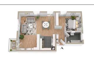 Wohnung kaufen in 92421 Schwandorf, Schwandorf - Charmante 2-Zi Wohnung - gut vermietet