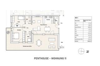 Wohnung kaufen in Rathausstraße 35, 65604 Elz, WHG. 11: Provisionsfrei KfW 40 Neubau Elz – 3 Zimmer ca. 109 m² Dachterrasse