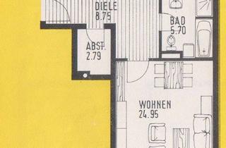 Wohnung mieten in 86179 Haunstetten, Sonnige 2,5-Zimmer und teilmöblierte Wohnung m. Balkon im 2. OG in Augsburg-Haunstetten