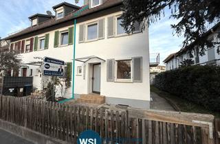 Haus kaufen in 73240 Wendlingen, Charmantes Reihenendhaus mit Garage und Garten. Für Paare, Singles und kleine Familien gut geeignet.