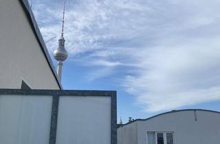 Immobilie mieten in Kleine Alexanderstraße 11, 10178 Mitte, TOP LAGE // Helle 2-Zimmer Dachgeschoss-Wohnung im 7. OG mit 2 Balkon in Berlin-Mitte