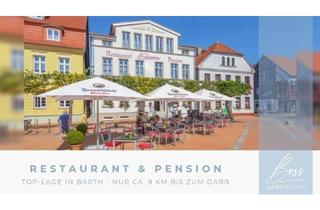 Gewerbeimmobilie kaufen in 18356 Barth, nur ca. 9 km bis zum Darß: Restaurant & Pension in Barth