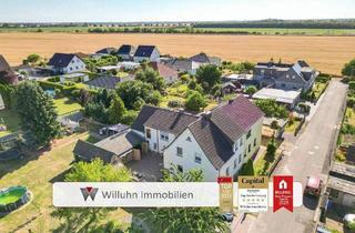 Einfamilienhaus kaufen in 04519 Rackwitz, Delitzsch - Für Familien mit Platzbedarf! 2019 Saniert | Weitläufiges Grundstück | Kamin | Fußbodenheizung