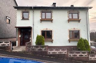 Einfamilienhaus kaufen in 66773 Schwalbach, Schwalbach - Haus in Quierschied 2 Garagen und Garten -Privatverkauf-