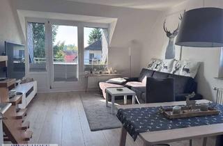 Wohnung kaufen in 38700 Braunlage, Kapitalanlage! Sanierte voll-möblierte 3-Zimmer Maisonette-Wohnung mit Balkon & Garage in Braunlage