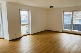 Wohnung mieten in Am Rathaus, 72488 Sigmaringen, Moderne 3,5 Zimmer-Wohnung mit Balkon in Sigmaringen-Laiz