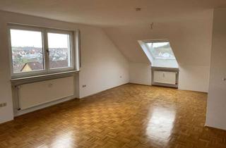 Wohnung mieten in 97222 Rimpar, Helle 3-Zimmer Dachgeschosswohnung in Rimpar mit Gartenabteil