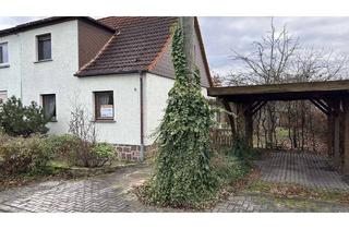 Doppelhaushälfte kaufen in 06792 Sandersdorf, Gepflegte Doppelhaushälfte mit Potenzial in beliebter Lage von Zscherndorf