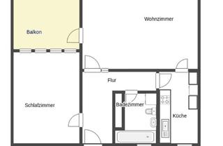 Wohnung mieten in Franz-Liszt-Weg, 71083 Herrenberg, Helle 2-Zimmer Wohnung in Herrenberg
