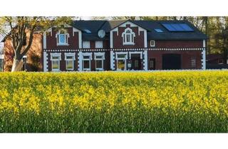 Bauernhaus kaufen in 25774 Hemme, Dithmarscher Bauernhaus mit Hausweide, Boxen für Pferde/Schafe/Alpakas, Heuboden, modernisiert