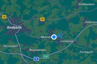 Gewerbeimmobilie mieten in Kreisstraße 13, 91623 Sachsen, Neubau-Lagerhalle 1.000 m² – Erstbezug – A6 (3 km) – 6 Tore – LKW-Zufahrt