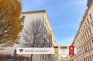 Wohnung kaufen in 04109 Leipzig, Leipzig - Top-Lage im Zentrum-West | Balkon | Aufzug | Denkmalgeschützt