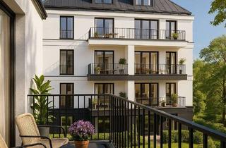 Wohnung kaufen in 13086 Weißensee, Weißensee: ERSTBEZUG im NEUBAU: LUXUS Dachgeschoss-Maisonette-Whg mit 5-Zi. ca. 105 m² + 2 BALKONE