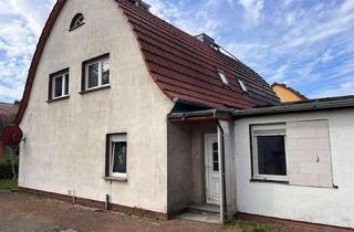 Doppelhaushälfte kaufen in Geschwister Scholl Strasse, 15295 Groß Lindow, Besichtigung, 14.01.//15-16 UHR, Doppelhaushälfte, renov. bedürftig, 209.000 €, keine Prov.