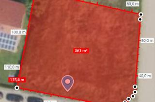 Grundstück zu kaufen in 85114 Buxheim, 861qm oder 2x 430qm Bauplatz/ Grundstück in Tauberfeld