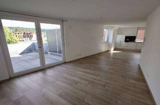 Penthouse mieten in Göppingerstraße, 73614 Schorndorf, Schorndorf-Kernstadt: Neubau-Wohnung mit Dachterrasse, EBK, TG und Aufzug