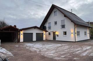 Einfamilienhaus kaufen in 66919 Weselberg, Modernes Einfamilienhaus Photovoltaik neuer Klima, Wärmepumpe u. Doppelgarage + Carport in Weselberg
