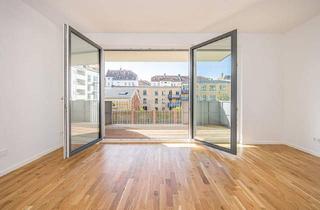 Wohnung kaufen in 04229 Leipzig, Leipzig - 4-Zimmer-Eigentumswohnung im Wohncarrée Plagwitz 1. OG | KFW 55 | provisionsfrei