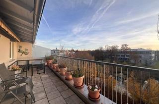 Wohnung kaufen in 85540 Haar, Großzügige 3-Zimmer-Dachterrassen-Wohnung mit 180°-Blick und umliegender Parkanlage!