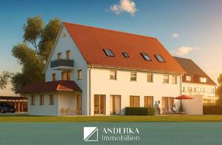 Wohnung kaufen in 89437 Haunsheim, Helle Dachgeschosswohnung mit fantastischem Schlossblick!