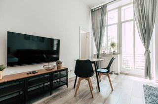 Wohnung mieten in Büttnerstraße 20, 04103 Zentrum-Ost, 1-Zimmer Wohnung MÖBLIERT in Leipzig Zentrum-Ost mit Balkon