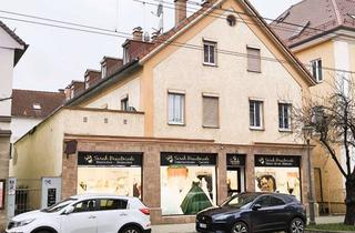 Anlageobjekt in Ulmerstraße 21, 86154 Oberhausen, Top Lage - attraktives Wohn- Geschäftshaus - bestens vermietet, gute Rendite