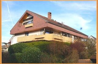 Wohnung kaufen in 77736 Zell, Wohnen oder investieren – lichtdurchflutete 2-Zimmer- Dachgeschosswohnung mit besonderem Wohngefühl!