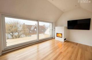 Penthouse kaufen in 86167 Lechhausen, Neubau-Penthouse auf Bestand – luxuriöses Wohnen mit Kamin & Solarpaket